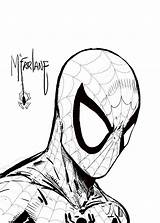Spiderman Spider Mcfarlane Todd Matita Marcello sketch template