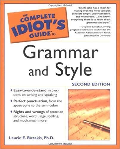 complete idiots guide  grammar  style avaxhome