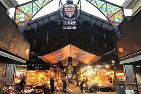 mercat de la boqueria  barcelona explore barcelonas famed vast