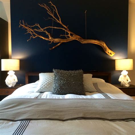 driftwood art  bed bedroom art  bed guest bedroom decor bedroom decor