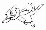 Pokemon Buizel Coloring Pages sketch template