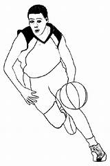 Basketball Coloring Pages Interesting Print sketch template