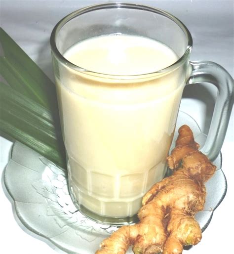 resep wedang susu jahe  art colection