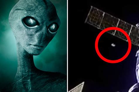 ufos exist alien proof as nasa catches impossible craft moving near iss daily star