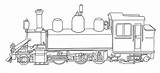 Locomotora Locomotive Trains Tren sketch template