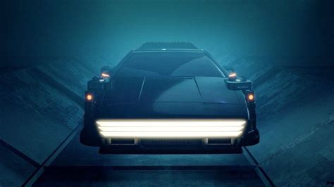 cyberpunk hover car   personnal project  lotus esprit hover gt