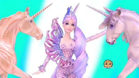 unicorn goddess  pastel rainbow barbie doll video youtube