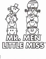 Mr Miss Men Little Coloring Pages Mister Sunshine Fantasy Disney Activities Books Azcoloring Visit Print Mrs Madame Kids Choose Board sketch template