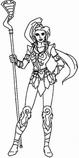 Ra She Power Princess Coloring Pages He Man Drawings Template sketch template