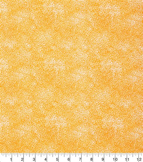 keepsake calico cotton fabric tonal floral orange aqua quilt floral