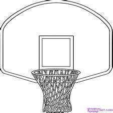 basketball goal coloring pages tedy printable activities