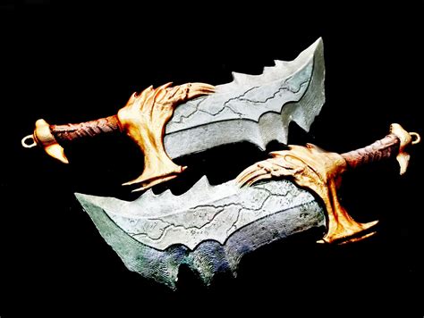 kratos daggers blade  chaos kratos cosplay weapons god etsy