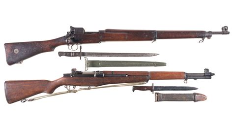 military rifles  bayonets rock island auction