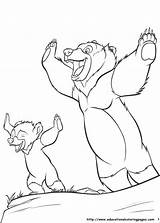Brother Bear Coloring Pages Printable sketch template