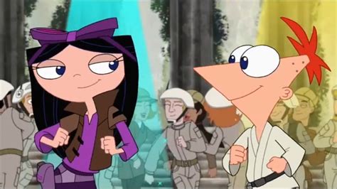 image isabella and phineas dancing in rebel let s go phineas and ferb wiki your guide
