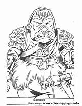 Wars Star Gamorrean Coloriage Coloring Guard Pages Jedi Last Dessin Dessiner Luke Skywalker Printable Imprimer Colorier sketch template