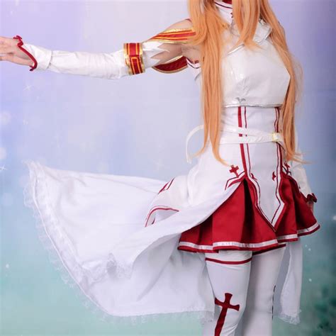 sword art online costume asuna yuuki cosplay adult halloween costumes
