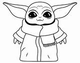 Yoda Baby Coloring Coloringonly sketch template