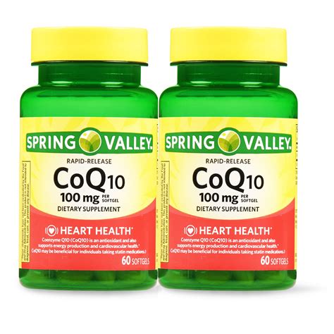 spring valley  rapid release softgels  mg  count  pack
