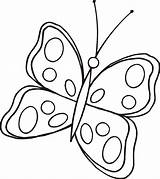 Butterfly Clipart Coloring Cute Pages Drawing Easy Butterflies Drawings Line Clip Kids Cliparts Color Draw Cartoon Simple Clipartbest Library Pic sketch template