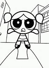 Powerpuff Coloring Pages Girls Printable Girl Kids sketch template