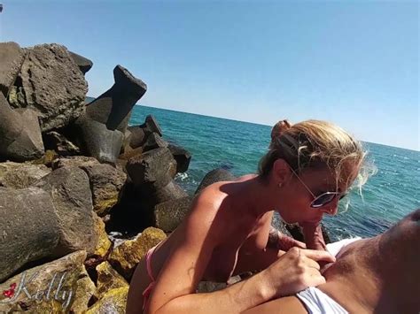 best risky amateur sex on the beach with cum swallow free porn videos youporn