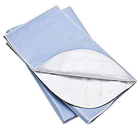 platinum care pads washable bed pad single pack    color blue walmartcom walmartcom