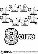 Numeros Atividades Quantidades Alfabetização Números Doki Numerais Educação Crianças Aprendizagem Alfabeto Oito sketch template