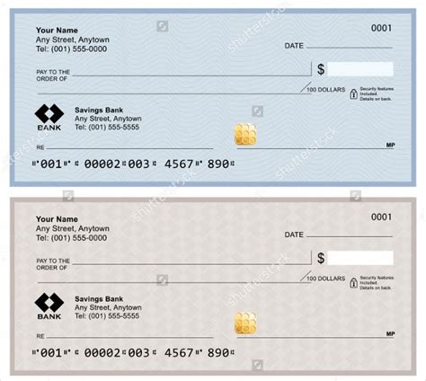 Blank Check Template 30 Free Word Psd Pdf And Vector