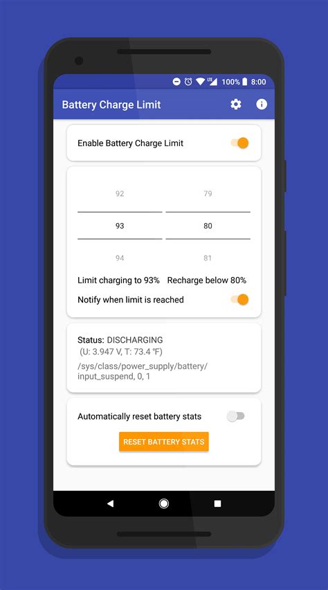 battery charge limit apk  android