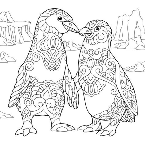 coloring pages adults winter book  kids