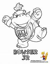 Bowser Coloring Jr Pages Mario Bros Koopalings Printable Kids Print Super Koopa Coloringhome Drawings Color Cartoon Sheets Adults Cool Characters sketch template