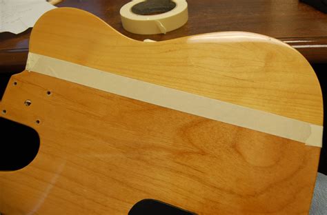aging alder wood   guitar