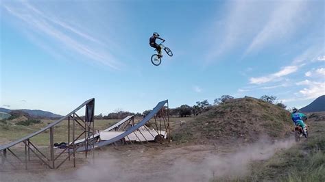 gopro mx rider launches mtb  ft jump youtube