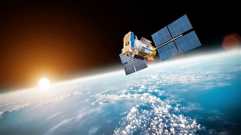 space satellite orbiting earth elements  stock footage sbv  storyblocks
