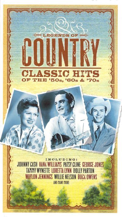 legends of country classic hits from the 50s 60s