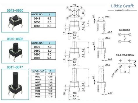 tactile switch pinout