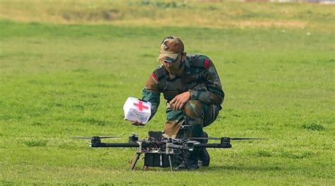 indian army demonstrates swarm drones technology dde