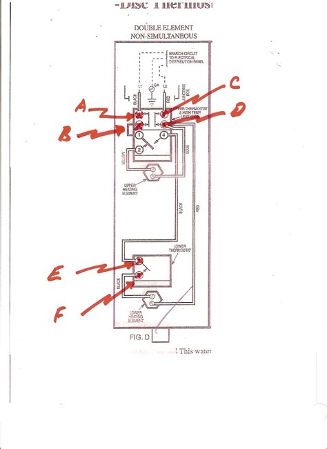 rheem  gallon electric water heater wiring diagram earthful