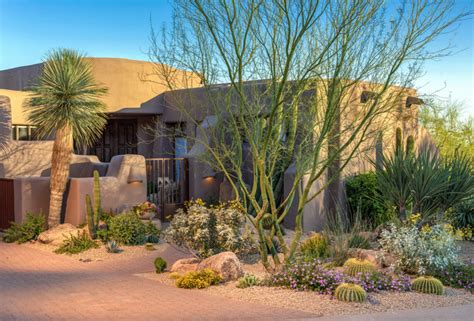 amazing southwestern landscape designs   increase  outdoor appeal