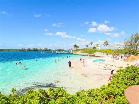 excursion focus pearl island beach escape  nassau royal caribbean blog