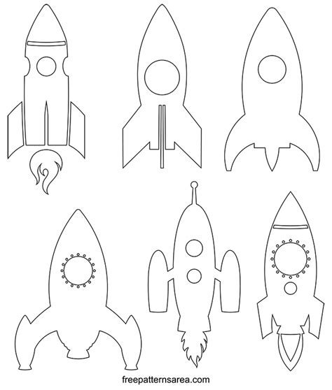 rocket printable template printable word searches