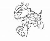Tasmanian Ty Tiger Attack Coloring Pages sketch template