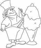 Ice Cream Coloring Pages Maker Bestcoloringpages Choose Board Colouring sketch template