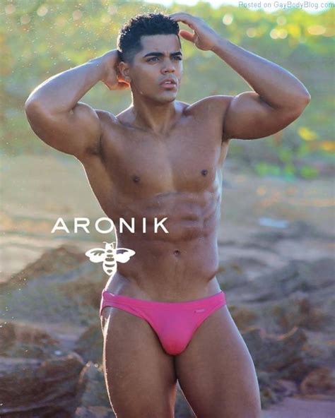 incredibly sexy jock hunks get wet for aronik swimwear