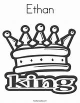 Ethan Crowns Kings Tiaras Netart sketch template