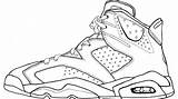 Jordan Drawing Shoes Shoe Jordans Line Drawings Air Sketch Retro Easy Lebron Coloring Pages Nike Dibujo Dibujos Dibujar Sneakers Para sketch template