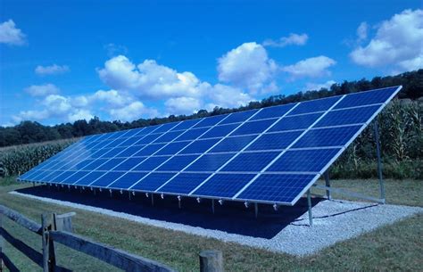 consultation  proposal regular ground mount solar array blue roof farms