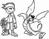 Dragon American Jake Coloring Long Kick Pages Wecoloringpage sketch template