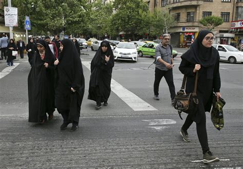 Iran Police S Assault On Woman Over Headscarf Stirs Debate Ap News